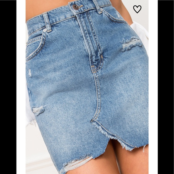 Free People Denim Skirt - Picture 5 of 6